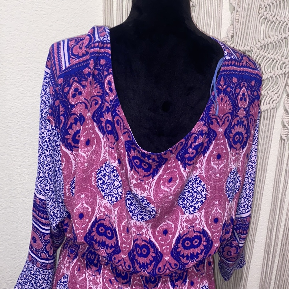 Free People Bohemian She’s a Lady Midi Dress - Picture 9 of 15